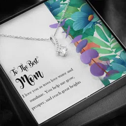rakva Zircon Sterling Silver Plated Silver Necklace-picture-18