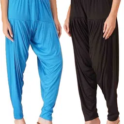 mk trendy fashions Viscose Rayon Solid Patiala-picture-30