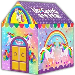 msm zone New tent House Tent For Girls And Boyss (Multicolor) image 2