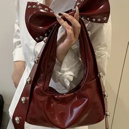 lulu & sky Women Red Hand-held Bag image 3