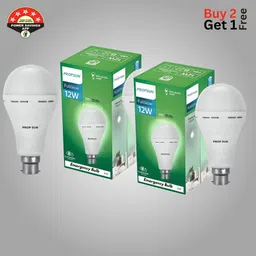 propsun 12 W Inverter Round B22 Inverter Bulb image 1