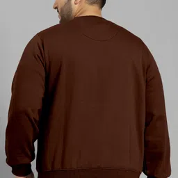 triptee Men Full Sleeve Solid Sweatshirt image 2