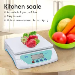 thermomate Digital Compact Scale, 30 Kg Weight Capacity Best Qualtiy Machines for Kitchen Weighing Scale image 2