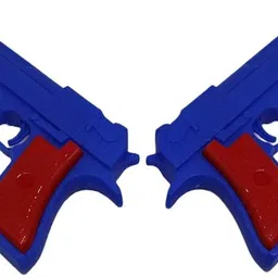 hgamy 2 Plastic Gun Toys for Kids with 5 Dart Bullets Guns & Darts image 2