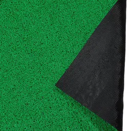 Kuber Industries Unisex Green Solid Rubber Anti Slip Large Sized Door Mat image 4