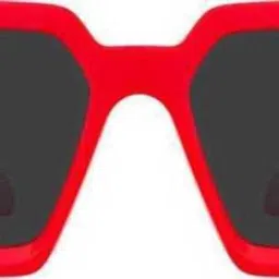 aantic UV Protection Rectangular Sunglasses (100) image 2