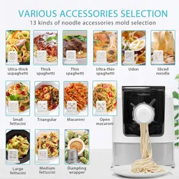 bui Automatic Compact Portable Fresh Noodles & Dumpling Maker Machine Spaghetti and Pasta Maker image 2