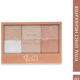 glam21 cosmetics Total Effect Highlight Palette Get Multidimensional Customize Glow Silky Texture Highlighter-picture-24