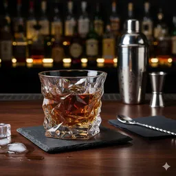 b7 creations Diamond Crystal Cut Whiskey Glassbi Glass Whisky Glass-picture-28