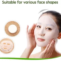 ranore 50 Pcs Compressed Face Mask DIY Facial Spa Sheets image 5
