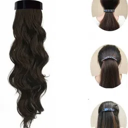 nandita Instant ready for wedding party function poola Jada hair extension Hair Extension image 2