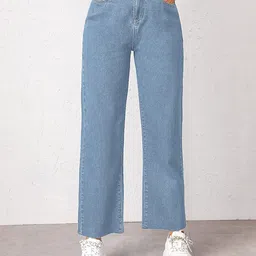 kotty Women Regular High Rise Blue Jeans-picture-19