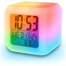 heylark hub Electric Clock Multicolor Clock-picture-34