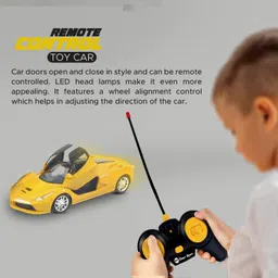 jeen sports Remote Control Car with Back Front Light, Open able Door image 2