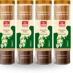 yog mantra Kaccha Bela Premium Flora Jar Incense sticks(90gm)- Pack of 4 Kaccha Bela image 1