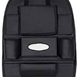 lavitra 3D BLACK Car Auto Seat Back Multi Pocket Storage Bag Organizer Holder Hanger Car Multi Pocket-picture-17