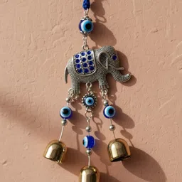 chandni Evil Eye Hanging for Home Protection Decorative Plastic Windchime image 2