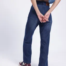 glitchez Women Mid Rise Blue Jeans image 4