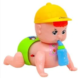 hornflow Musical Talking Crawling Baby Toy for Babies Kids image 1