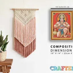 craftery Lord Hanuman Ji 383 inch Digital image 3