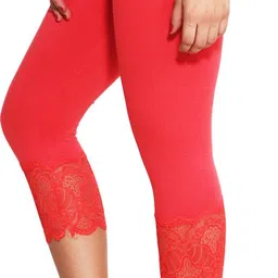 lgc Women Red, White Capri image 4