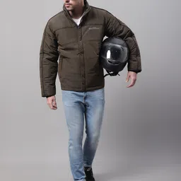 cantabil Men Solid Casual Jacket image 4