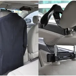 onprix Multipurpose Car Back Seat Headrest Coat Hanger For Suit, Shirt, Jacket Car Coat Hanger image 5