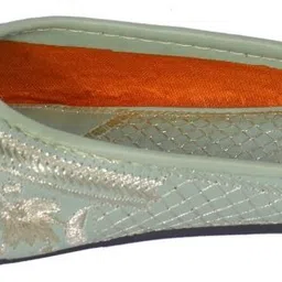 handi kalah Designer Faux Leather Women’s Traditional Jutti Party Wear For Women image 3