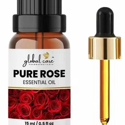 global care Pure Rose Essential Oil 15ml – Natural Aromatherapy Oil for Skin image 5