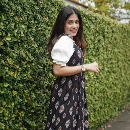 aarya ethnic Women Black Dungaree image 2