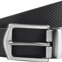 oleo Men Casual Black, Brown Genuine Leather Reversible Belt image 2