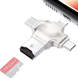 WEFLY USB, USB Type C, Lightning, Micro USB OTG Adapter image 2