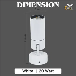errol 20 watt color-White,spot light,focus light,wall light Spot Light Ceiling Lamp image 5