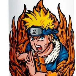 printingzone Naruto Sipper Itachi Sipper Water Bottle For boys & Gilr Birthday (NS-118) 600 ml Water Bottle image 1