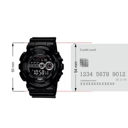 CASIO G-SHOCK Men Watch G310 GD-100-1BDR image 2