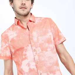 HIGHLANDER Men Slim Fit Printed Shirt-image-65