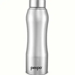 Pexpo Silver-Toned Stainless Steel Water Bottle 750 ml-image-7