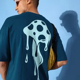 Stormborn Men Graphic Printed Drop-Shoulder Sleeves Oversized Pure Cotton T-shirt-picture-19