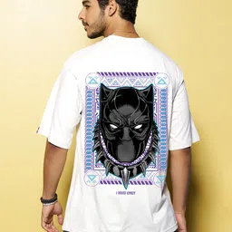 Bewakoof Cotton Printed Oversized Fit T-shirt-picture-21