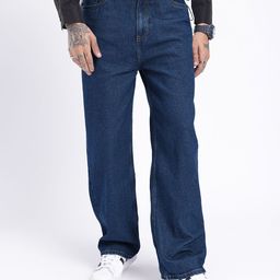 glitchez Men Classic Vibe Wide Leg Jeans-image-82
