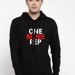 Friskers Men Black Printed Hood T-shirt-picture-14