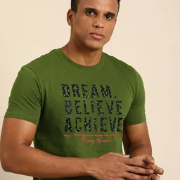 Being Human Typography Printed T-shirt-picture-27