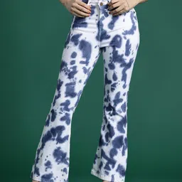 DressBerry Women Bootcut Dyed Stretchable Jeans-image-86