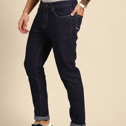United Colors of Benetton Men Slim Tapered Fit Stretchable Jeans-picture-35