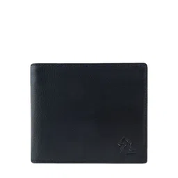 Kara Men Black Solid Two Fold Leather Wallet-picture-36