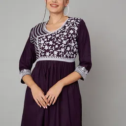 KOI SLEEPWEAR Fit & Flare Mini Dress-image-98