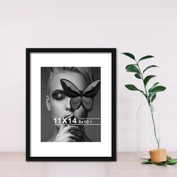 Art Street Black & White Wooden Wall Photo Frame-picture-29