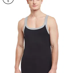 BODYX Men Black Pack of 5 Basic Innerwear Vest BX212-BLK-picture-13