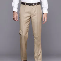 Louis Philippe Men Slim Fit Formal Trousers-picture-31