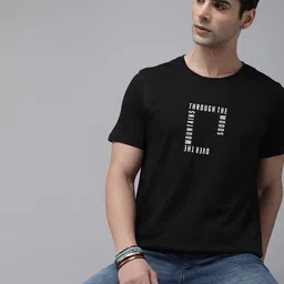 The Roadster Life Co. Typography Printed Pure Cotton T-shirt-picture-36
